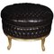 Large 20th Century Chesterfield Style Stool 1