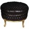 Large 20th Century Chesterfield Style Stool, Image 1