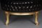 Large 20th Century Chesterfield Style Stool 2