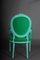 Fauteuil Style Louis XVI Vert 8