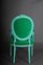 Louis XVI Style Green Armchair 8
