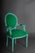 Louis XVI Stil grüner Sessel 4