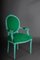 Louis XVI Style Green Armchair 4