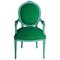 Louis XVI Stil grüner Sessel 1