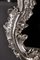 20th Century Rococo Style Silver-Gilded Wall Mirror, Image 3