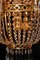 20th Century Empire Style Basket Chandelier 4