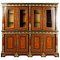 20th Century French Louis XIV Style Bibliotheque Bookcase Cabinet 1