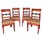 19th Century Biedermeier Chairs in Cherry, 1830s, Set of 4 1