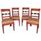 19th Century Biedermeier Chairs in Cherry, 1830s, Set of 4, Image 1