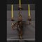 Louis XV Wandlampe aus Bronze, 19. Jh 2