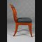 19th Century Biedermeier Style Mahogany Chair, Image 4