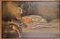 Artista storicista, Composizione con pesce, XIX secolo, Pittura ad olio, Immagine 1