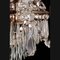 Lámpara de araña estilo Biedermeier de latón niquelado, siglo XX, Imagen 9
