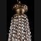 Lámpara de araña estilo Biedermeier de latón niquelado, siglo XX, Imagen 7