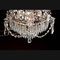 20th Century Biedermeier Style Nickel-Plated Brass Chandelier 3