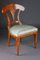 20th Century Viennese Biedermeier Beech Chair in Style of Josef Danhauser 9