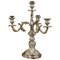 19th Century Rococo Silver Candleholder, 1890s 1