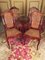 19th Century Biedermeier Dining Chairs in Mahogany, 1880s, Set of 4, Image 2