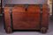 18th Century Baroque Oak Four-Wheels-Leg Blanket Chest, Image 10