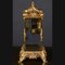 Reloj de chimenea Napoleón III dorado, década de 1890, Imagen 6