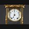 19th Century Napoleon III Fire-Gilt Fireplace Clock, 1890s 10