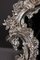 20th Century Rococo Style Silver-Gilded Wall Mirror 3