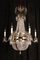Lámpara de araña imperio sueca de estilo clasicista, siglo XX, Imagen 2