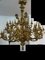 Large 60-Light Gilt Chandelier, Paris 2