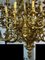 Large 60-Light Gilt Chandelier, Paris 6