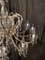 Vintage Chandelier in Crystal & Brass 6