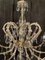 Vintage Chandelier in Crystal & Brass 4