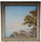 Carl G. Wegener, Landscape Idyll, década de 1800, óleo, enmarcado, Imagen 1