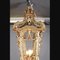 Große Laterne Stehlampe aus Buche im Louis XV Stil 6