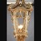 Grand Lampadaire Lanterne en Hêtre de Style Louis XV 3