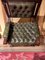 Historicism Manorial Green Armchair in Oak 12