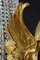 Vergoldete Bronze Swan Basket Wandlampe im Empire Stil 9