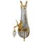 Bronze Gilt Swan Basket Wall Light in Empire Style 1