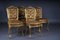 French Salon Chairs from Bellevue Palace, Berlin, 1890s, Set of 4 5