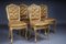 French Salon Chairs from Bellevue Palace, Berlin, 1890s, Set of 4 9