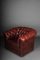 Chesterfield Club Chair in Bordeaux Red Leather, England, Image 4
