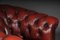 Chesterfield Club Chair in Bordeaux Red Leather, England 8