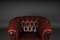 Chesterfield Club Chair in Bordeaux Red Leather, England 2