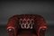 Chesterfield Club Chair in Bordeaux Red Leather, England, Image 2