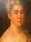Artista francesa, Retrato de mujer noble, siglo XVIII, óleo sobre lienzo, enmarcado, Imagen 3