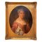 Artista francesa, Retrato de mujer noble, siglo XVIII, óleo sobre lienzo, enmarcado, Imagen 1