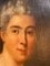 Artista francesa, Retrato de mujer noble, siglo XVIII, óleo sobre lienzo, enmarcado, Imagen 4