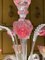 Lámpara de araña de cristal de Murano soplado, siglo XX, Imagen 16