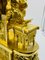 Reloj de péndulo o chimenea Royal Empire dorado, París, 1805-1815, Imagen 16