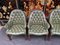 20th Century English Chesterfield Armchairs from Wade, Set of 4 2