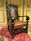 19th Century Historicism Throne Armchair in Oak, 1880s 3